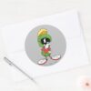 MARVIN_THE_MARTIAN™_Thinking_Classic_Round_Sticker_3 MARVIN THE MARTIAN™ Thinking Classic Round Sticker