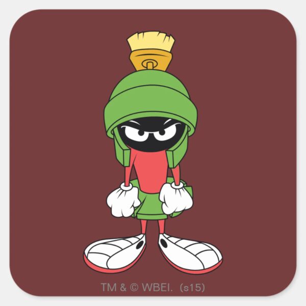 MARVIN_THE_MARTIAN™_Upset_Square_Sticker_1 MARVIN THE MARTIAN™ Upset Square Sticker