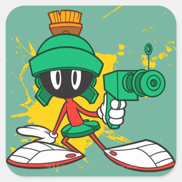 MARVIN_THE_MARTIAN™_With_a_Laser_Square_Sticker_1 MARVIN THE MARTIAN™ With A Laser Square Sticker