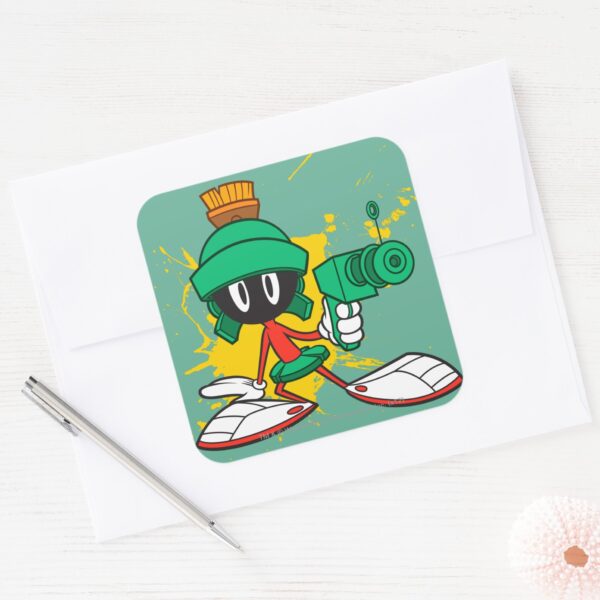 MARVIN_THE_MARTIAN™_With_a_Laser_Square_Sticker_3 MARVIN THE MARTIAN™ With A Laser Square Sticker