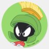 MARVIN_THE_MARTIAN™___Arms_Crossed_Classic_Round_Sticker_1 MARVIN THE MARTIAN™ Arms Crossed Classic Round Sticker