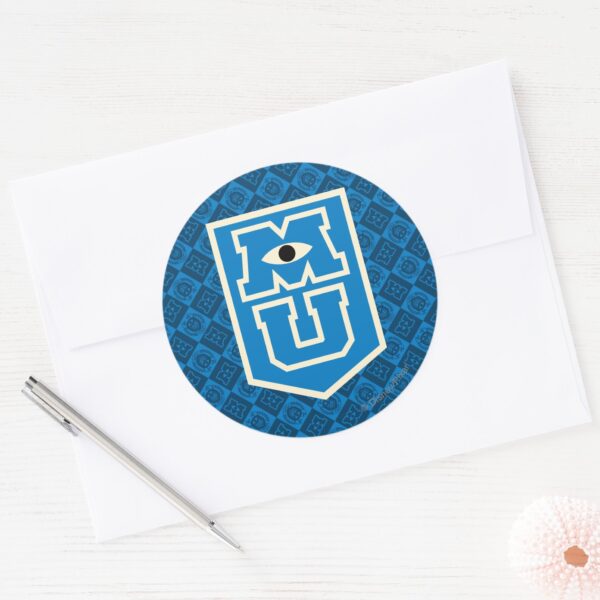 MU_Flag_Logo_Classic_Round_Sticker_3 MU Flag Logo Classic Round Sticker