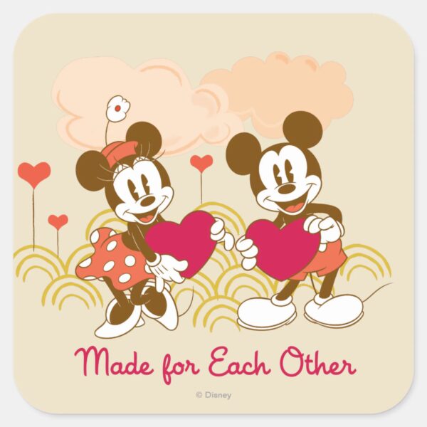 Made_for_Each_Other_Square_Sticker_1 Made For Each Other Square Sticker