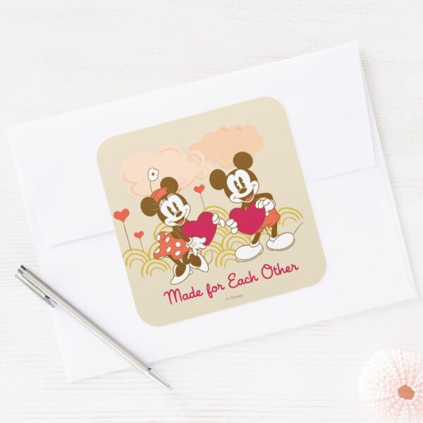 Made_for_Each_Other_Square_Sticker_3 Made For Each Other Square Sticker