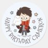 Magical_HARRY_POTTER™_and_Hogwarts_Birthday_Classic_Round_Sticker_1 Magical HARRY POTTER™ And Hogwarts Birthday Classic Round Sticker