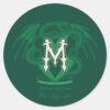 Malfoy_Family_Crest_Graphic_Classic_Round_Sticker_1 Malfoy Family Crest Graphic Classic Round Sticker