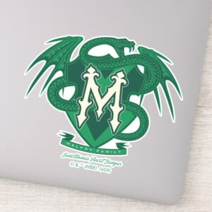 Malfoy Family Crest Graphic Sticker