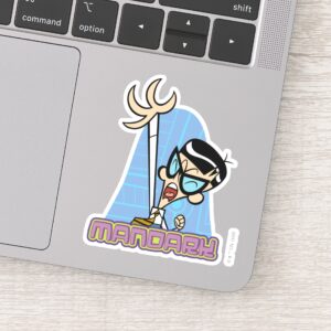 Mandark_Character_Name_Graphic_Sticker_14 Mandark Character Name Graphic Sticker