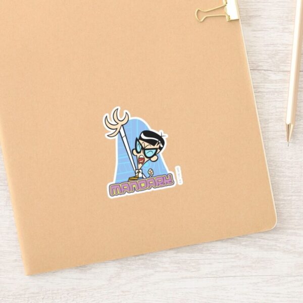 Mandark_Character_Name_Graphic_Sticker_15 Mandark Character Name Graphic Sticker