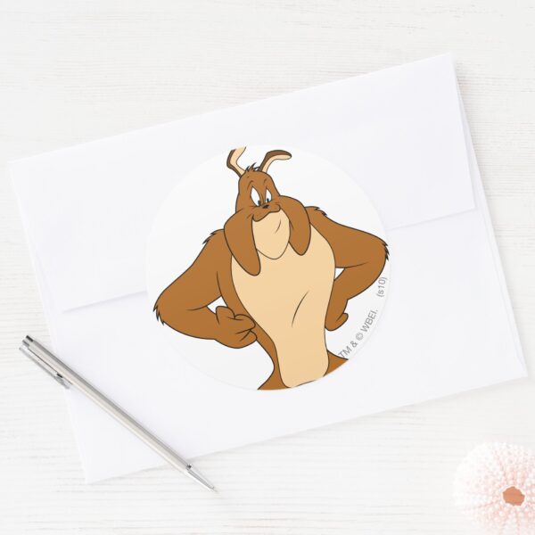 Marc_Antony_Happy_Classic_Round_Sticker_3 Marc Antony Happy Classic Round Sticker