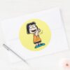 Marcie_Clapping_Classic_Round_Sticker_3 Marcie Clapping Classic Round Sticker