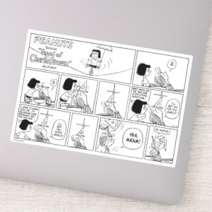 Marcie Peppermint Patty In The Classroom Sticker