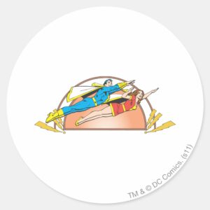 Mary Junior Fly Classic Round Sticker