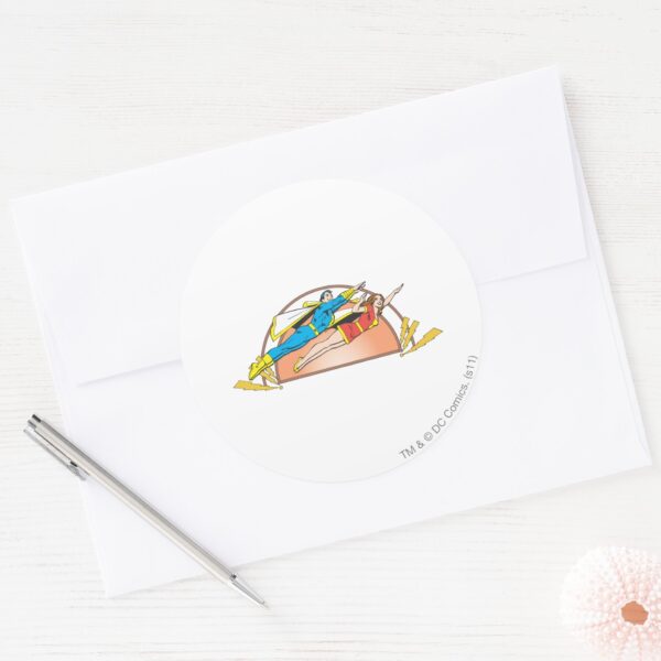 Mary_&_Junior_Fly_Classic_Round_Sticker_3 Mary Junior Fly Classic Round Sticker