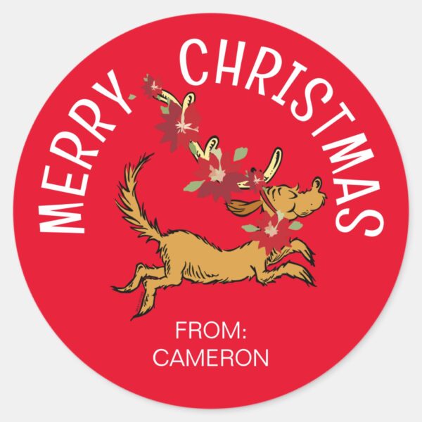 Max_Christmas_Poinsettia___Christmas_Gift_Tag_1 Max Christmas Poinsettia Christmas Gift Tag