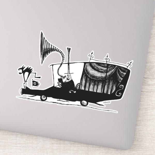 Mayor_of_Halloween_Town_Driving_Hearse_Sticker_9 Mayor Of Halloween Town Driving Hearse Sticker