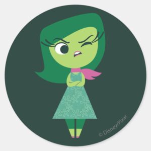 Meh. Classic Round Sticker