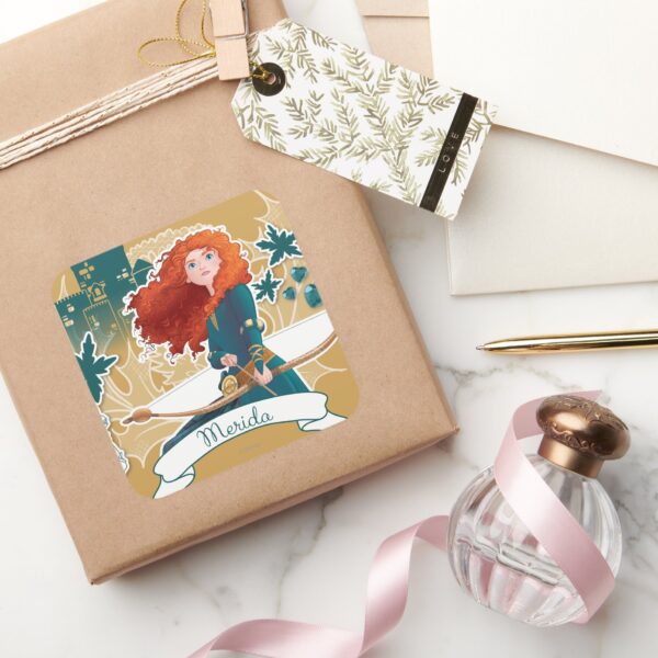 Merida_-_Brave_Princess_Square_Sticker_5 Merida Brave Princess Square Sticker