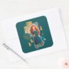Merida Confidence Makes Me Brave Square Sticker