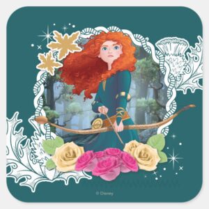 Merida My Fate Is In My Own Hands Square Sticker