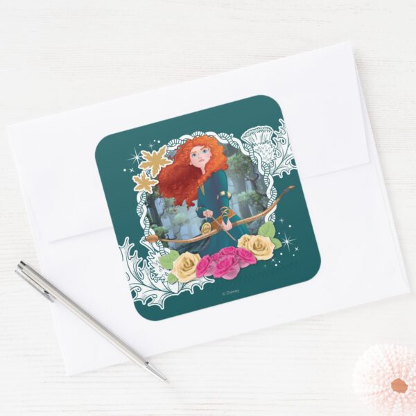 Merida_-_My_Fate_is_in_my_Own_Hands_Square_Sticker_3 Merida My Fate Is In My Own Hands Square Sticker