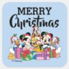 Merry_Christmas___Holiday_Cheer_Group_Square_Sticker_1 Merry Christmas Holiday Cheer Group Square Sticker