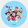 Merry_Christmas___Mickey_&_Friends_Joyful_Holiday_Classic_Round_Sticker_1 Merry Christmas Mickey Friends Joyful Holiday Classic Round Sticker