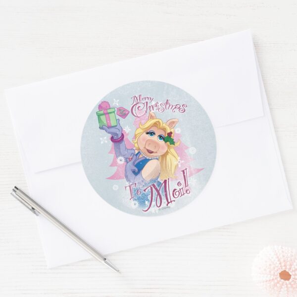 Merry_Christmas_to_Moi_Classic_Round_Sticker_3 Merry Christmas To Moi Classic Round Sticker