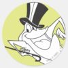 Michigan_J._Frog_Dancing_Classic_Round_Sticker_1 Michigan J. Frog Dancing Classic Round Sticker