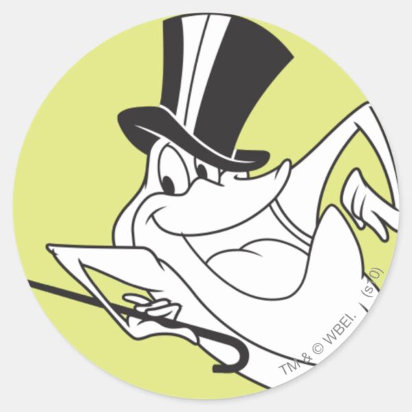Michigan_J._Frog_Dancing_Classic_Round_Sticker_1 Michigan J. Frog Dancing Classic Round Sticker