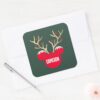 Mickey_Christmas_Joy___Add_Your_Name_Square_Sticker_3 Mickey Christmas Joy Add Your Name Square Sticker