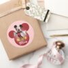 Mickey Mickey Clubhouse Head Icon Classic Round Sticker