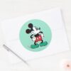 Mickey Mouse 3 Classic Round Sticker