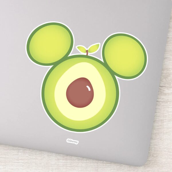 Mickey_Mouse_Avocado_Icon_Sticker_1 Mickey Mouse Avocado Icon Sticker
