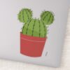 Mickey Mouse Cactus Icon Sticker