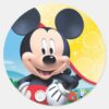 Mickey Mouse Clubhouse Playhouse Classic Round Sticker