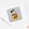 Mickey_Mouse_Dressed_as_a_Pumpkin_Square_Sticker_3 Mickey Mouse Dressed As A Pumpkin Square Sticker