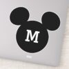 Mickey_Mouse_Head_Silhouette___Black_with_Monogram_Sticker_1 Mickey Mouse Head Silhouette Black With Monogram Sticker