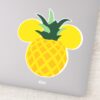 Mickey Mouse Pineapple Icon Name Sticker