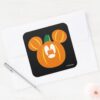 Mickey_Mouse_Pumpkin_Square_Sticker_3 Mickey Mouse Pumpkin Square Sticker