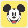 Mickey_Mouse_Smiling_Square_Sticker_1 Mickey Mouse Smiling Square Sticker