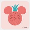 Mickey Mouse Strawberry Icon Square Sticker