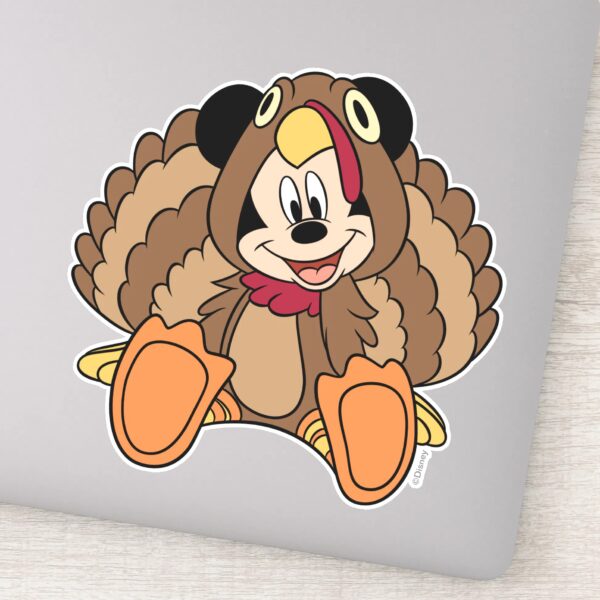Mickey_Mouse_Thanksgiving_Turkey_Sticker_1 Mickey Mouse Thanksgiving Turkey Sticker