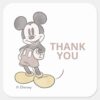 Mickey_Mouse_Watercolor_Baby_Shower_Thank_You_Square_Sticker_2 Mickey Mouse Watercolor Baby Shower Thank You Square Sticker