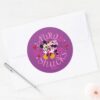 Mickey_Mouse_&_Minnie_Mouse___Aww_Schucks_Classic_Round_Sticker_3 Mickey Mouse Minnie Mouse Aww Schucks Classic Round Sticker