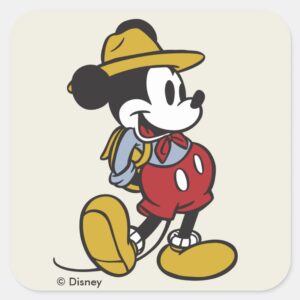 Mickey_Mouse__Outdoor_Mickey_Square_Sticker_1 Mickey Mouse Outdoor Mickey Square Sticker