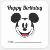 Mickey_Mouse___A_Gift_From_-_Birthday_Square_Sticker_1 Mickey Mouse A Gift From Birthday Square Sticker