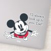 Mickey_Mouse___Always_Look_Up_To_You_Sticker_1 Mickey Mouse Always Look Up To You Sticker