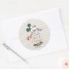 Mickey Mouse Cant Wait Til Christmas Classic Round Sticker