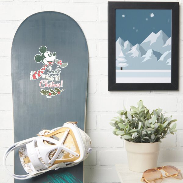 Mickey Mouse Cant Wait Til Christmas Sticker